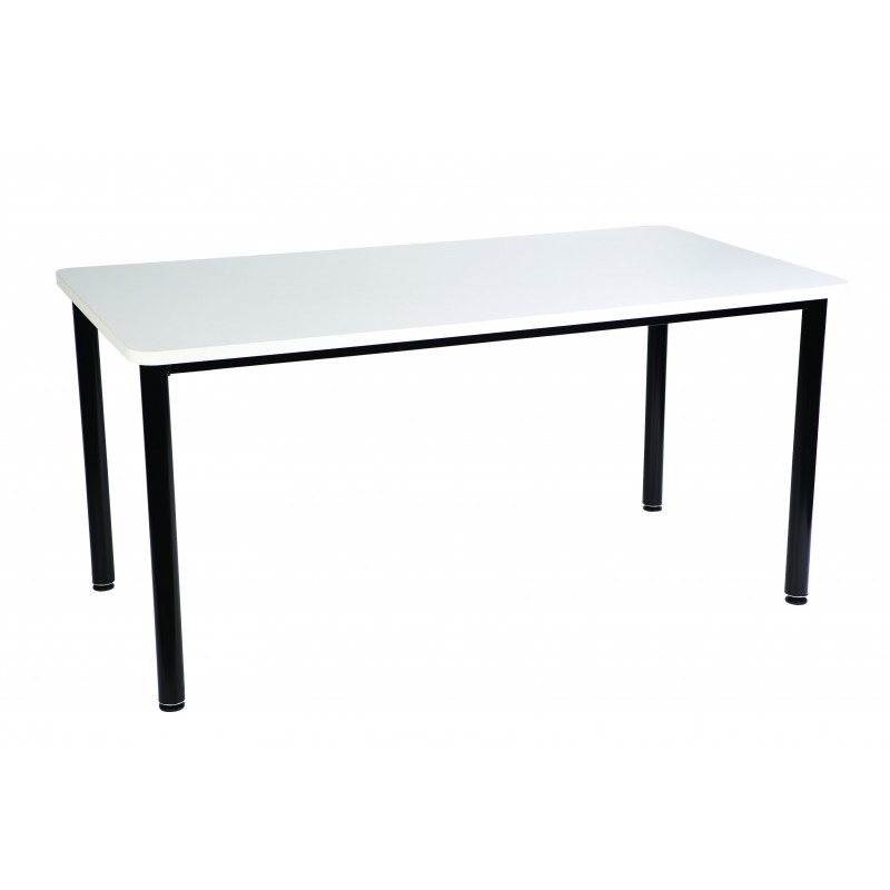 MA Oriana Powder Coated Steel Framed 25mm Melamine Top Table