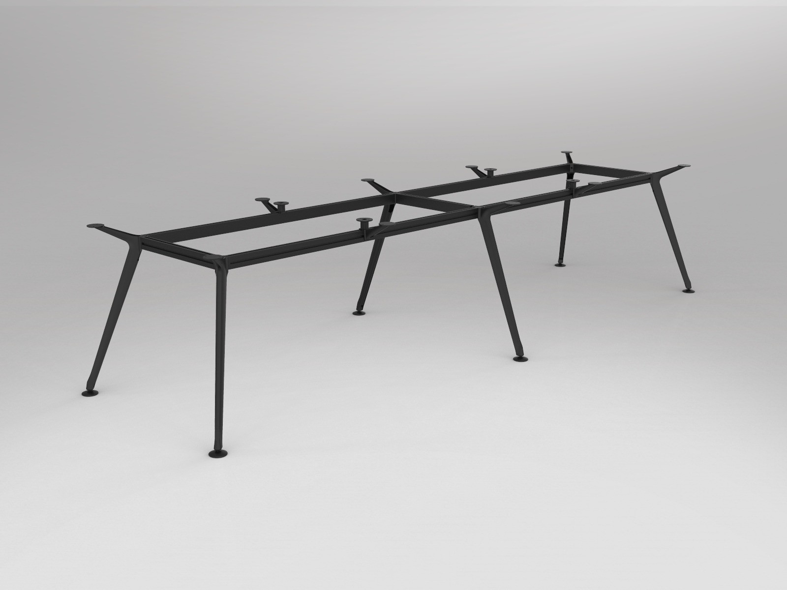 OL Team Meeting Boardroom Table Frame 6 Legs Suite Table Top