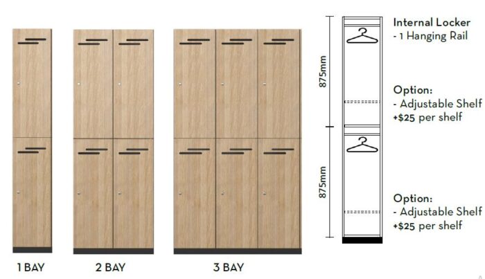 DD 2 Door Lockers