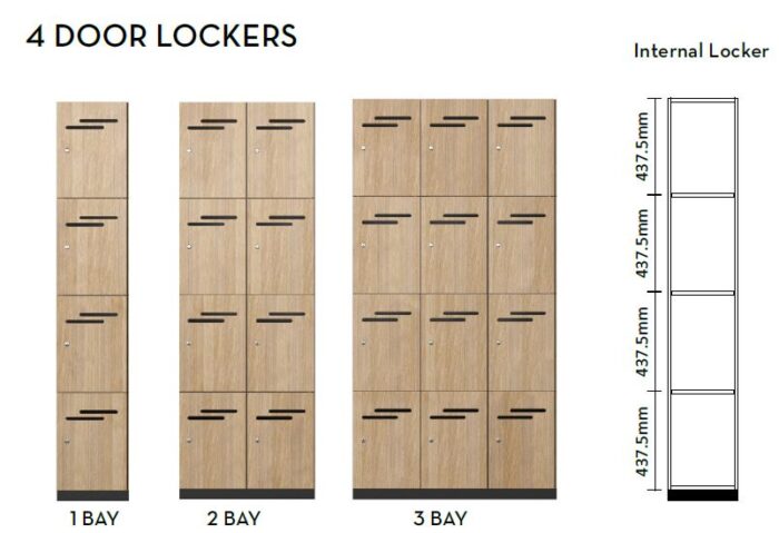 DD 4 Door Lockers