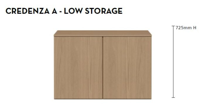 DD Credenza A – Low Storag