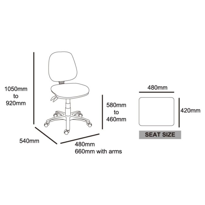 MA Ergo 300 Low Back Task Chair