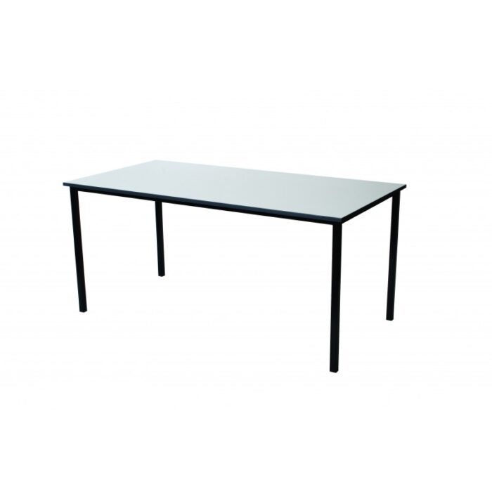 MA Oriana Trapenium Steel Framed Melamine Top Table